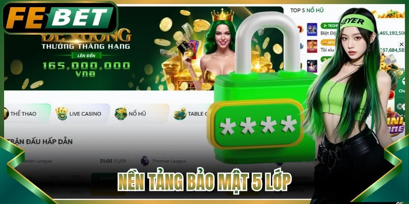 Nền tảng bảo mật 5 lớp